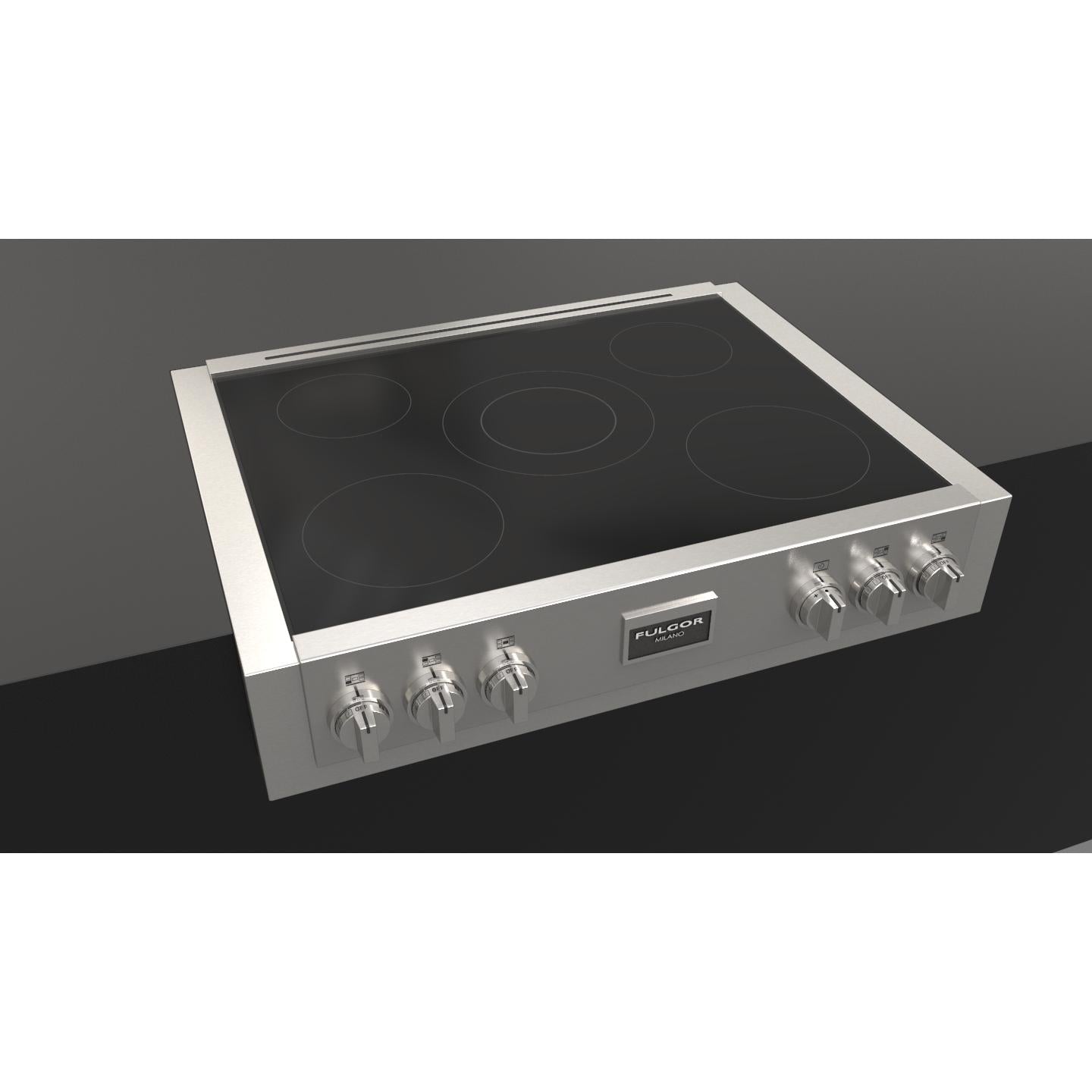 Fulgor Milano 36-inch Built-in Induction Rangetop with Pot Detection System F6IRT365S1