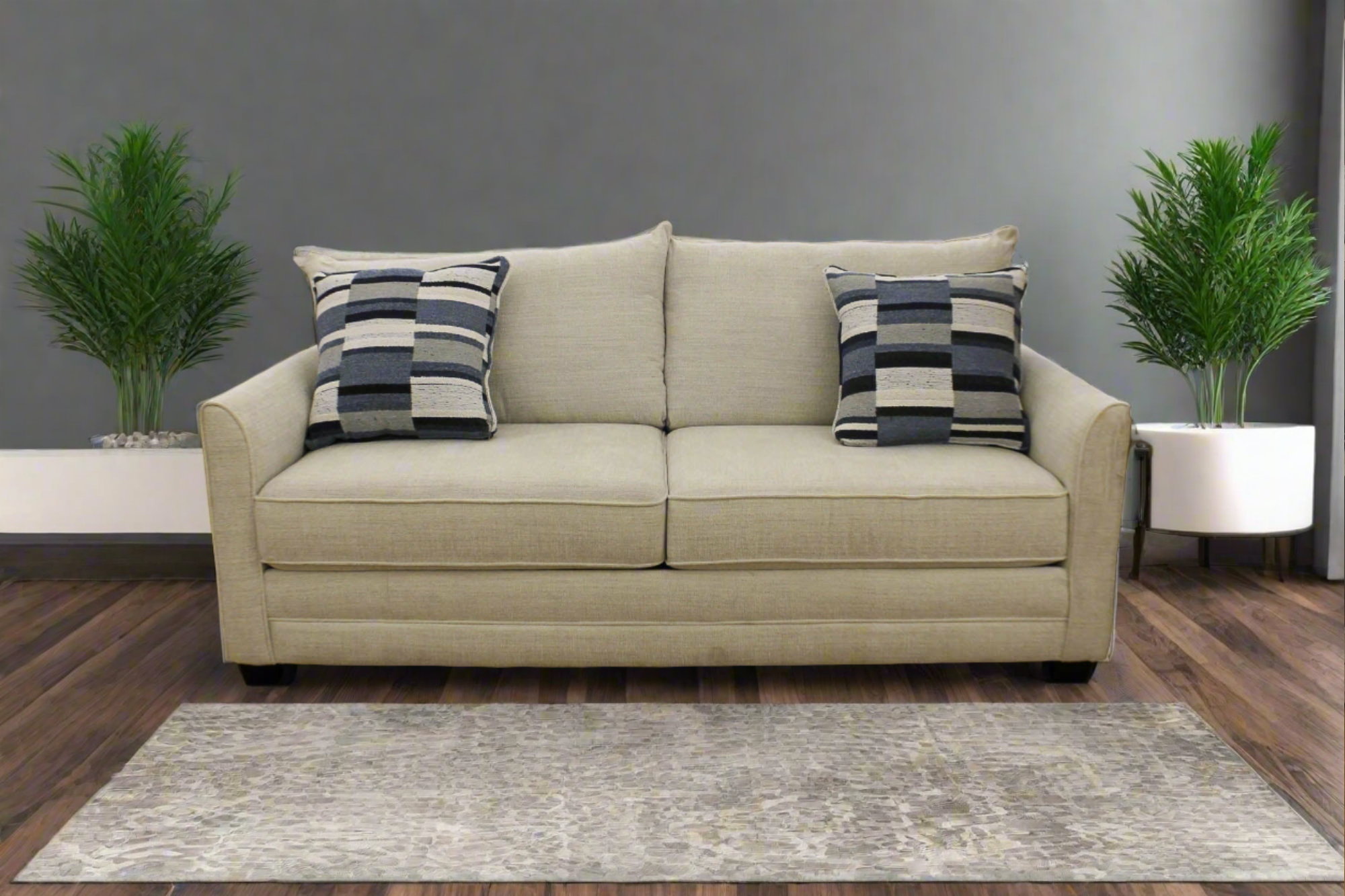 Knife Edge Glacier 78 Queen Sleeper Sofa