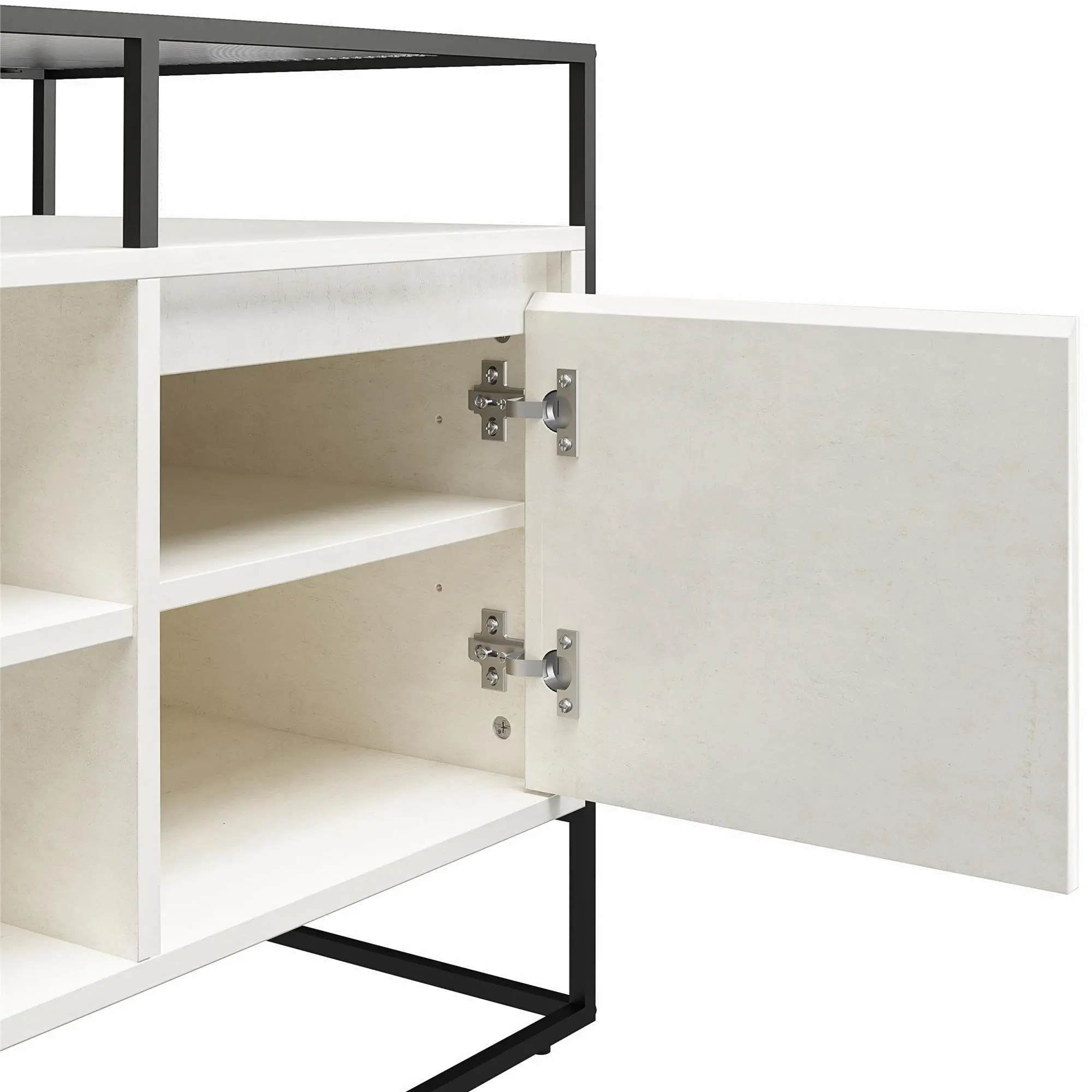 Camley White 54 TV Stand