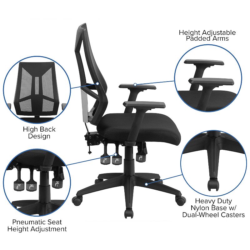 Flash Furniture Ivan Swivel Office Chair