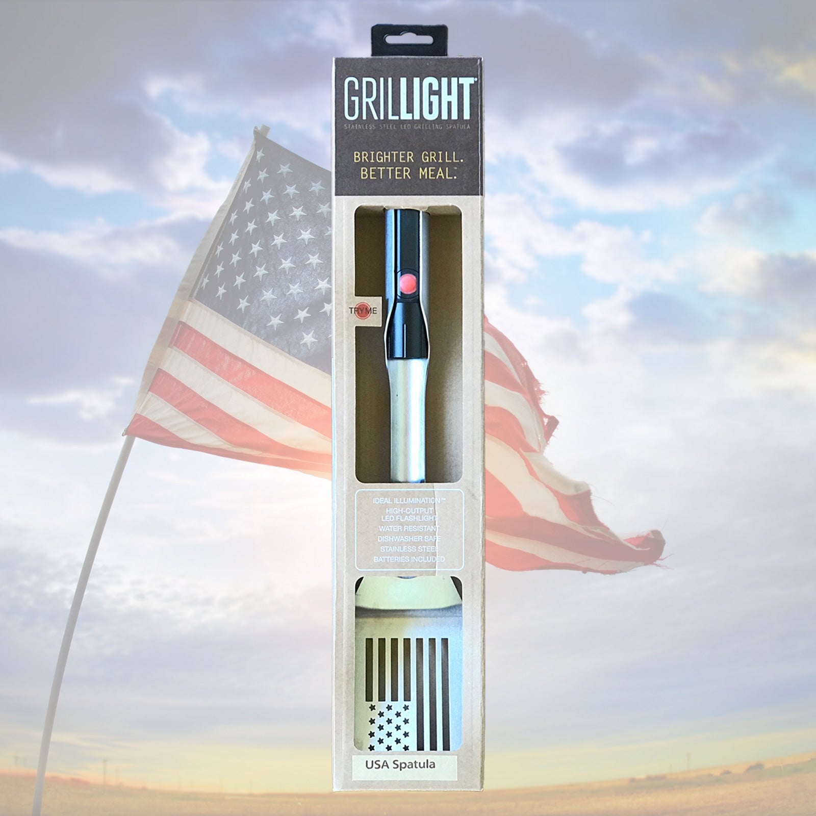 Grillight Spatula - USA Flag Edition