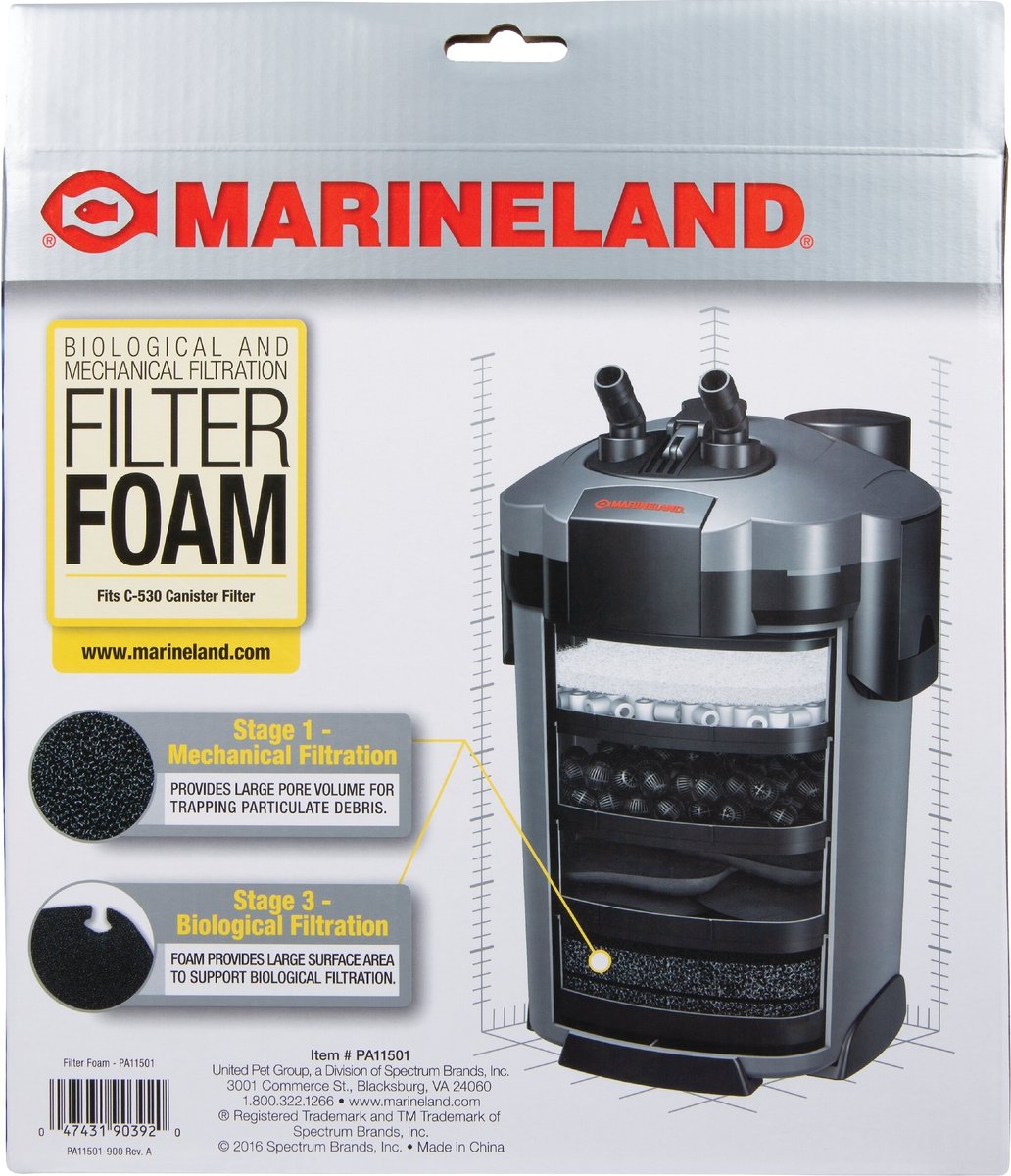 Marineland C-530 Canister Foam Filter Media