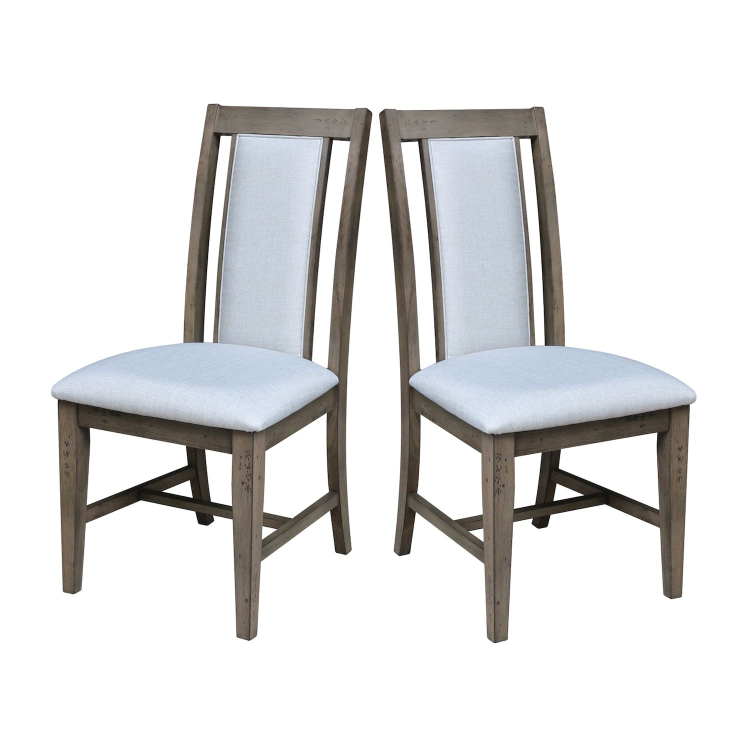 International Concepts Farmhouse Prevail Dining Chairs 2-piece Set