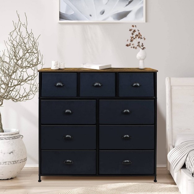 Sorbus Drawer Dresser For Bedroom Office And Home Brown