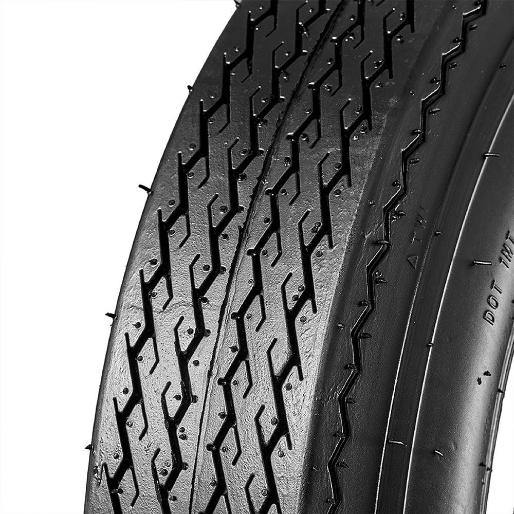 Albott Set of 2 4.80-12 Bias Trailer Tires 6PR 480-12 4.80x12 Hightway Boat Motorcycle Tires， Load Range C