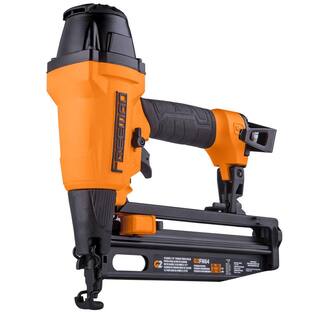 Freeman 2nd Generation Pneumatic 16-Gauge 2-12 in. Straight Finish Nailer with Metal Belt Hook and 14 in. NPT Air Connector G2FN64