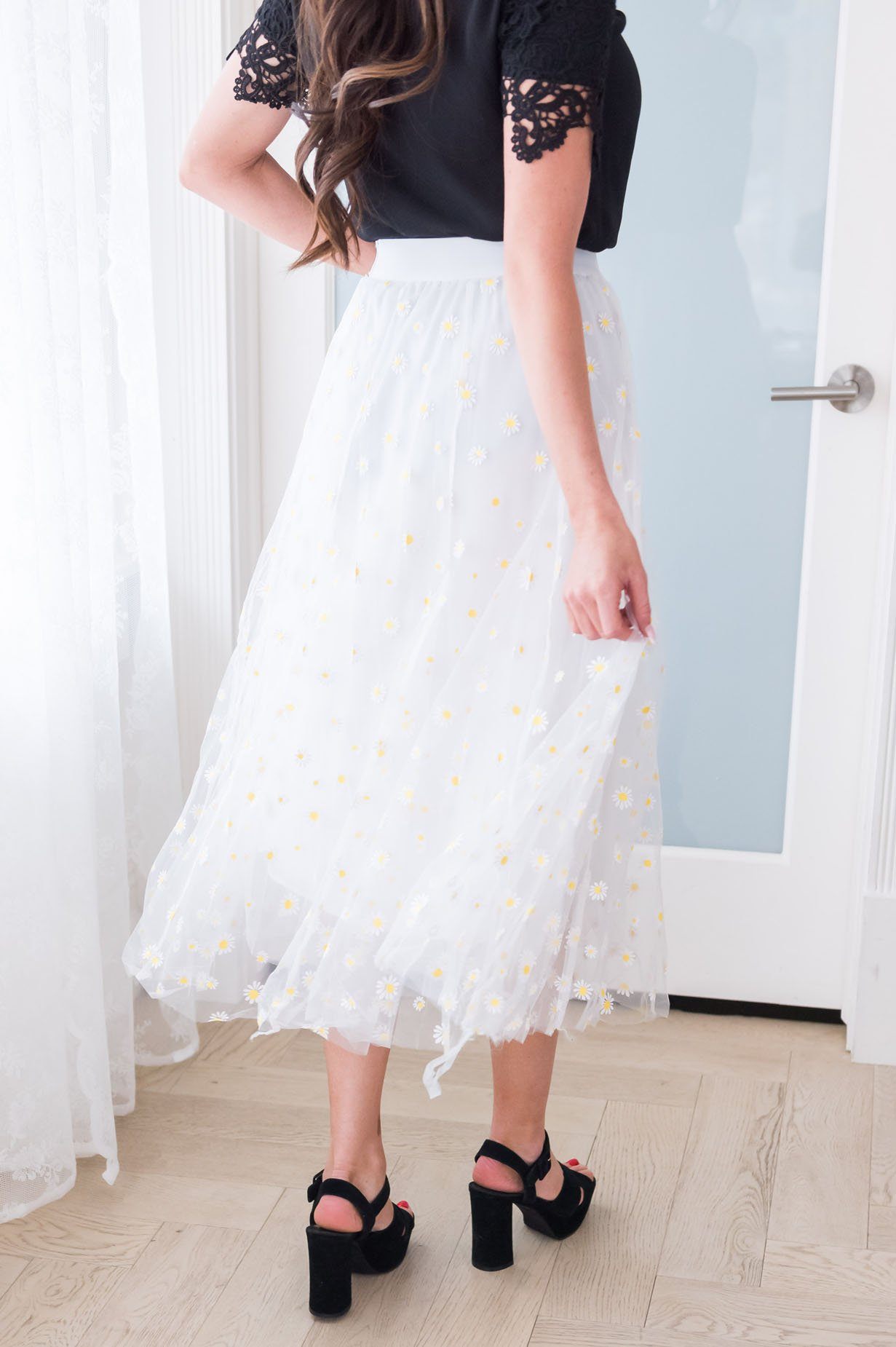 Crazy Daisy Modest Tulle Skirt