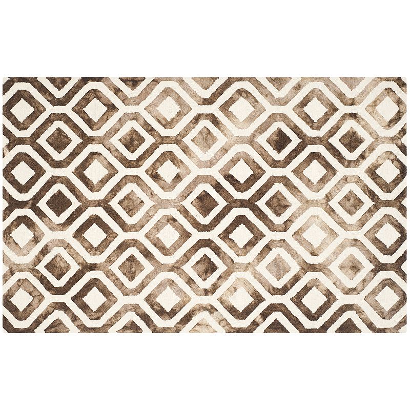 Safavieh Arlo Lattice Dip-Dyed Wool Rug