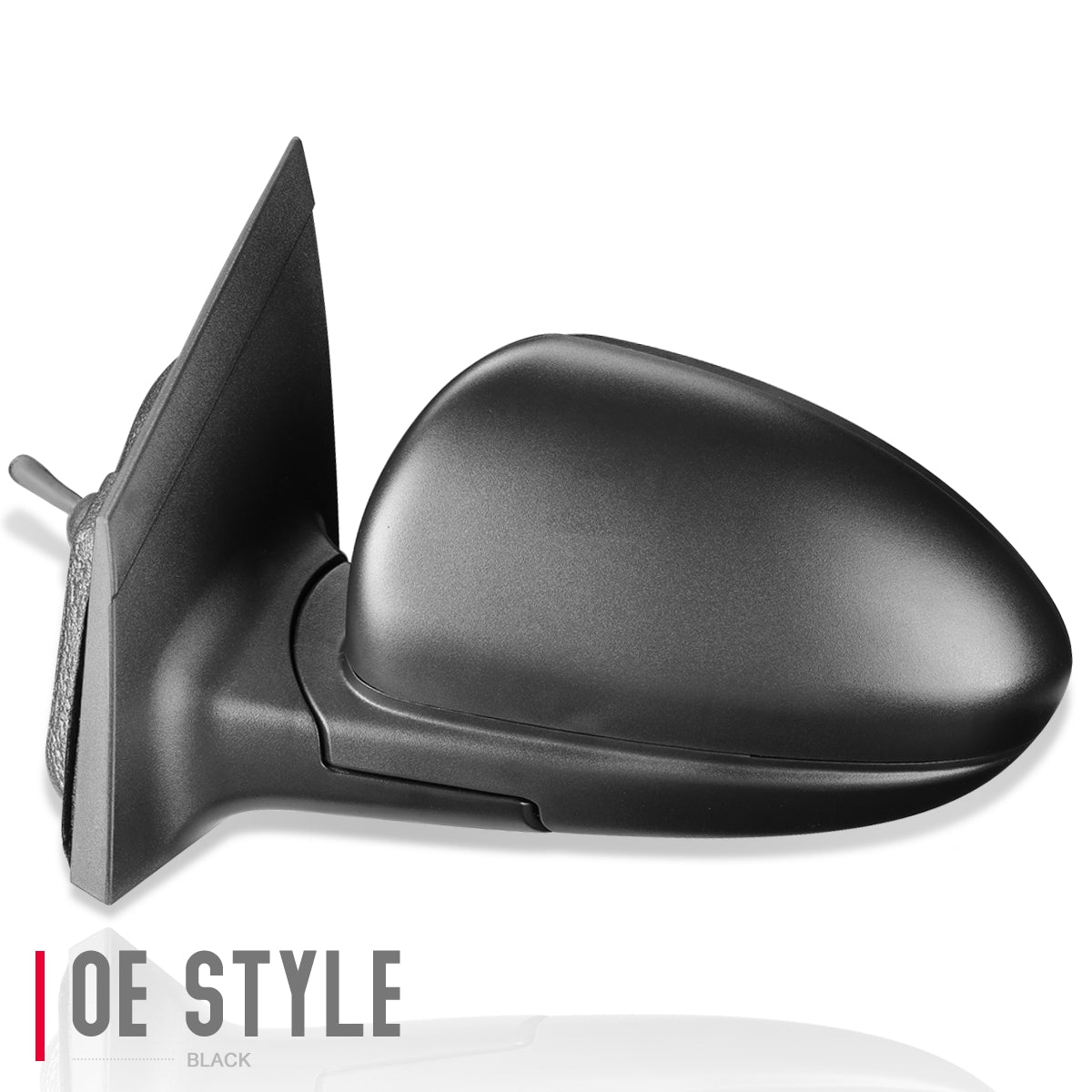 DNA Motoring OEM-MR-GM1320419 For 2011 to 2016 Chevy Cruze Limited OE Style Manual Driver / Left Side View Door View Mirror 95186743 12 13 14 15