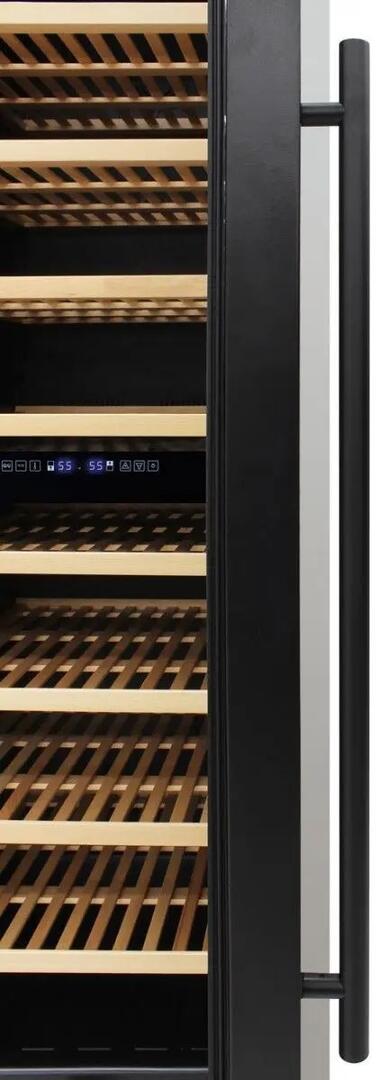 Element by Vinotemp EL168GFEB 24 Inch Black Wine Cooler