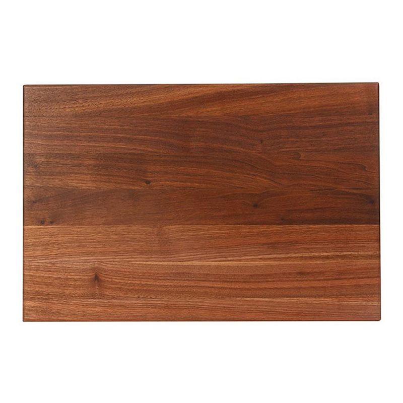 John Boos Walnut Wood Edge Grain Reversible Cutting Board， 24 x 18 x 1.5 Inches