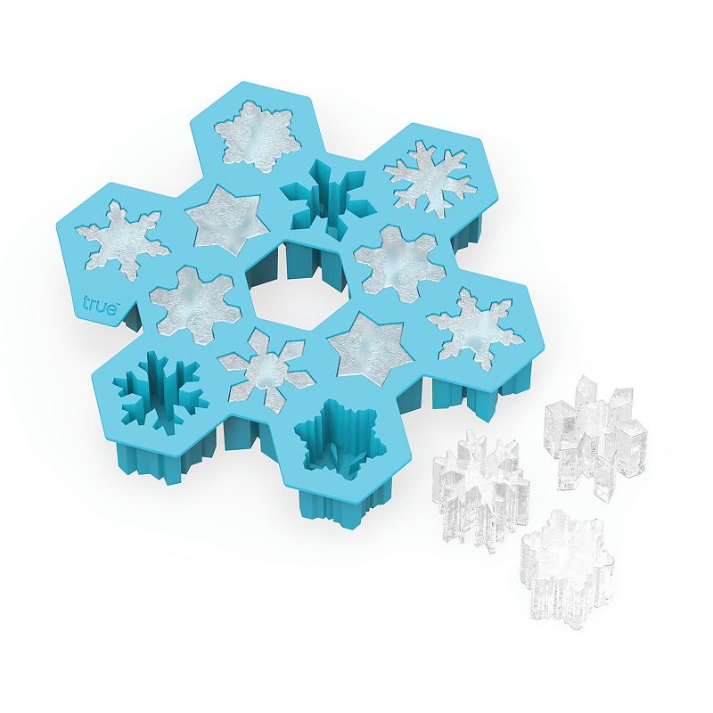 Truezoo Snowflake Silicone Ice Cube Tray