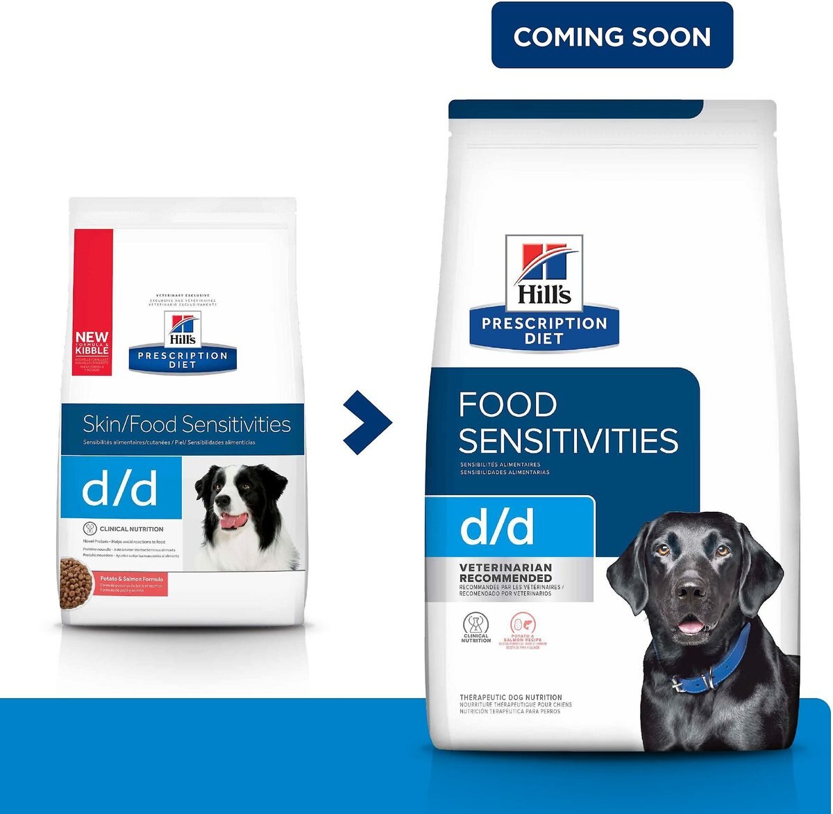 Hill's Prescription Diet d/d Skin/Food Sensitivities Potato and Salmon Recipe Dry Dog Food