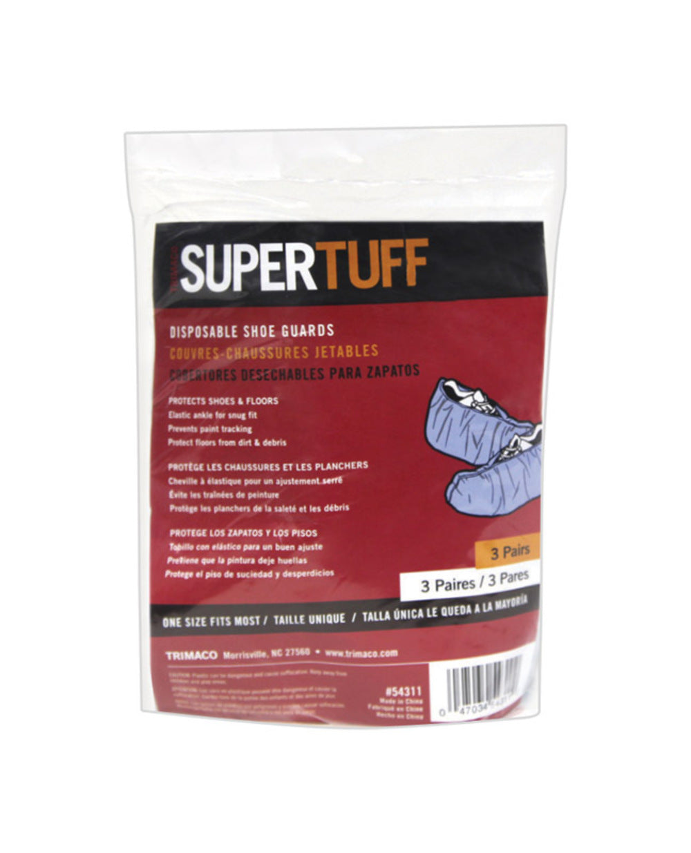 SHOE GUARD 3PR SUPERTUFF