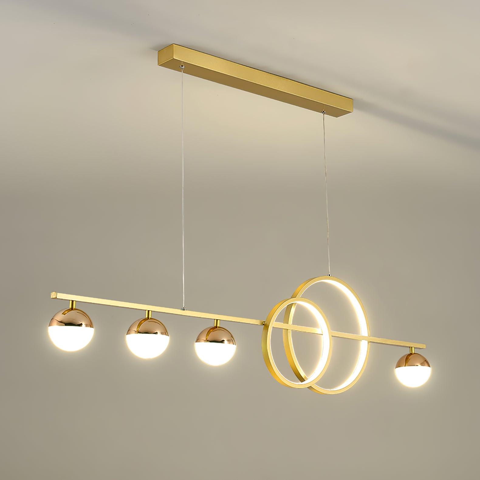 Brooklyn Double Circle Chandelier