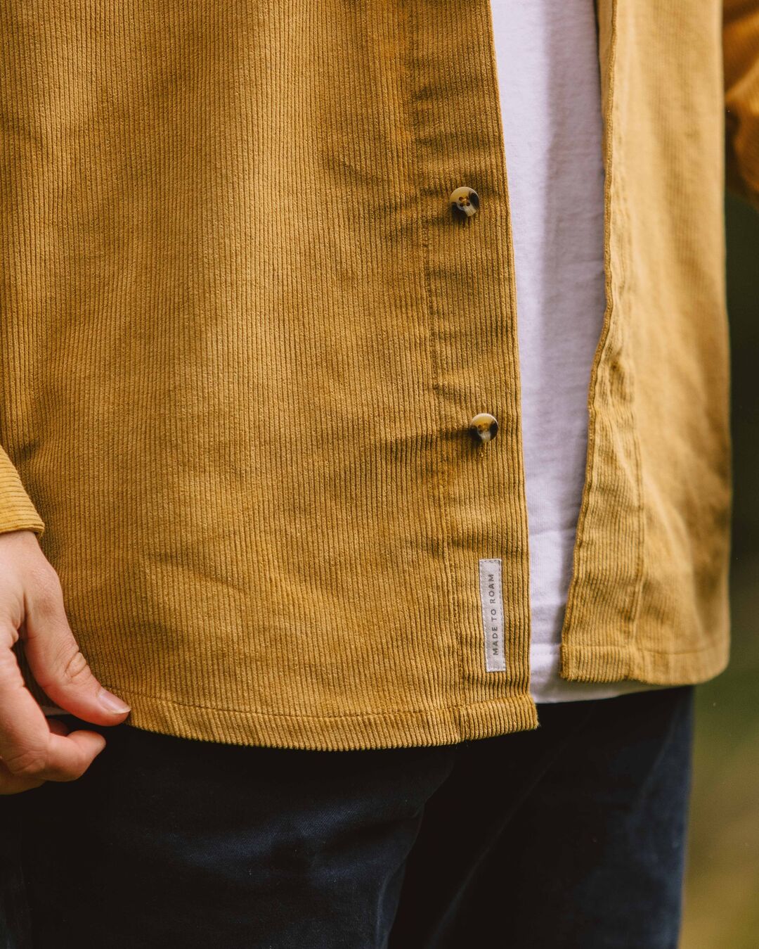 Backcountry Cord Shirt - Mustard Gold