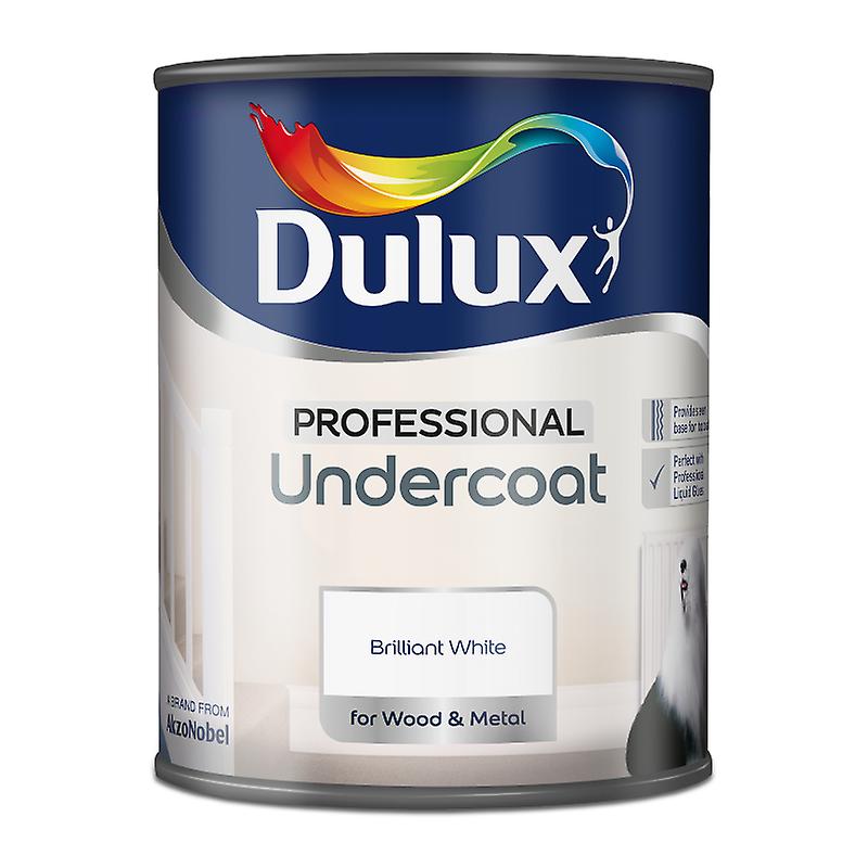 Dulux Professional Undercoat Paint 750ml White