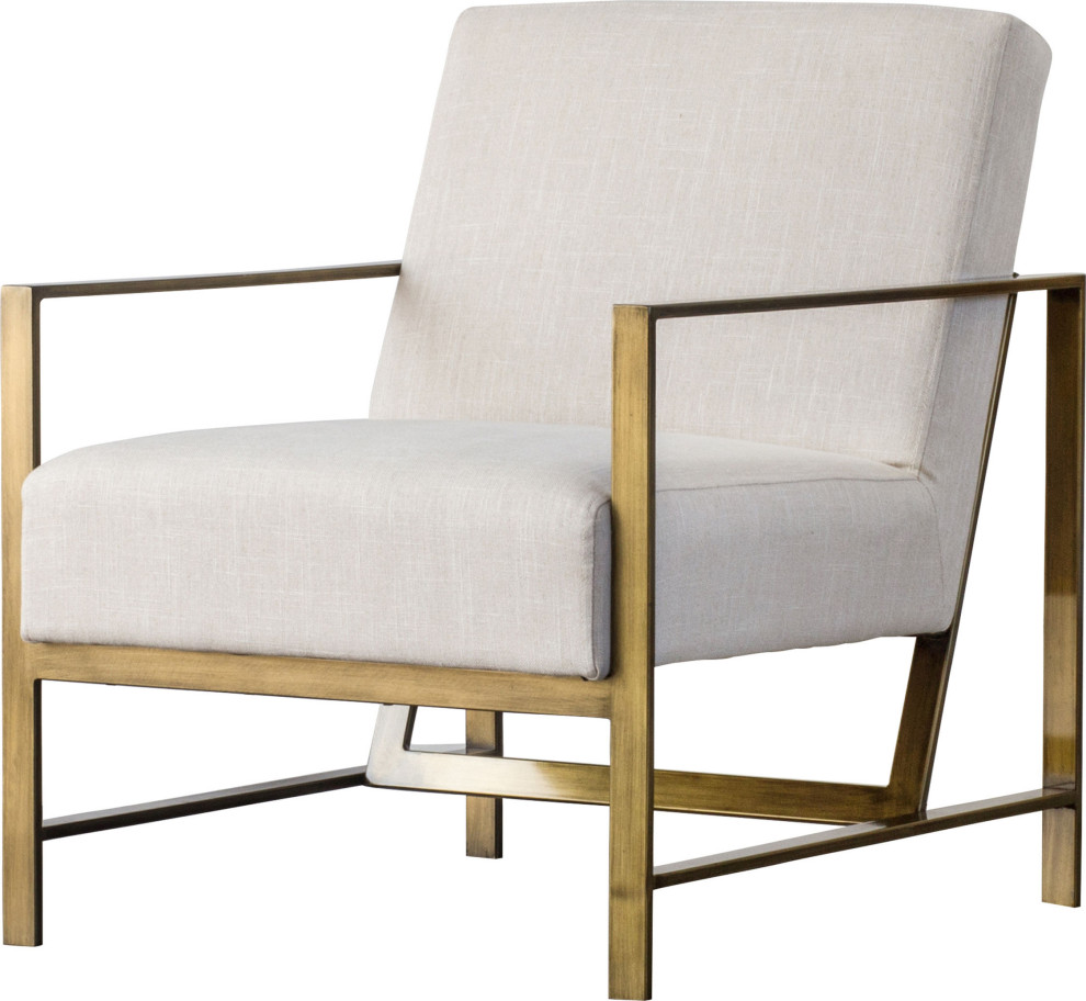 Francis Fabric Arm Chair   Contemporary   Armchairs And Accent Chairs   by HedgeApple  Houzz