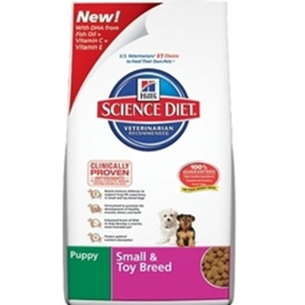 Science Diet- Canine Puppy Small and Toy Breed 15.5lbs