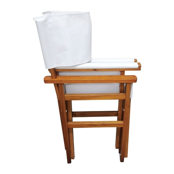 2pcs WoodandCanvas Folding Chair Director Chair - Overstock - 35761237