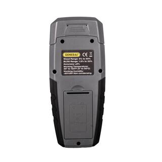 General Tools Pin-Type Digital Moisture Meter with LCD Display MMD4E