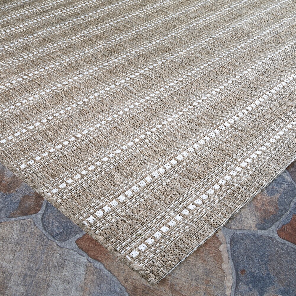 Dream Decor Rugs Hampton Bow Indoor Outdoor Area Rug