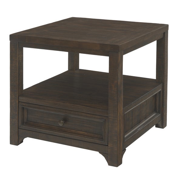 Carbon Loft Helcar Solid Wood End Table - 24