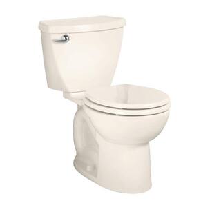 American Standard Cadet 3-Powerwash 2-Piece 1.28 GPF Single Flush Round Toilet in Linen Seat Not Included 270DA101.222