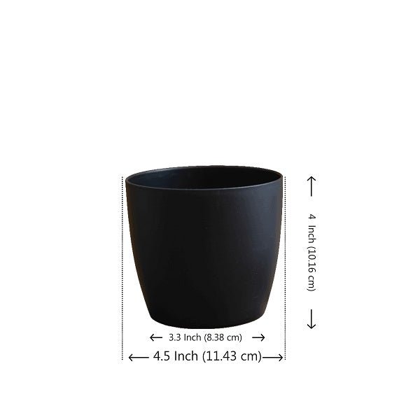 4.5 inch (11 cm) Ronda No. 1110 Round Plastic Planter