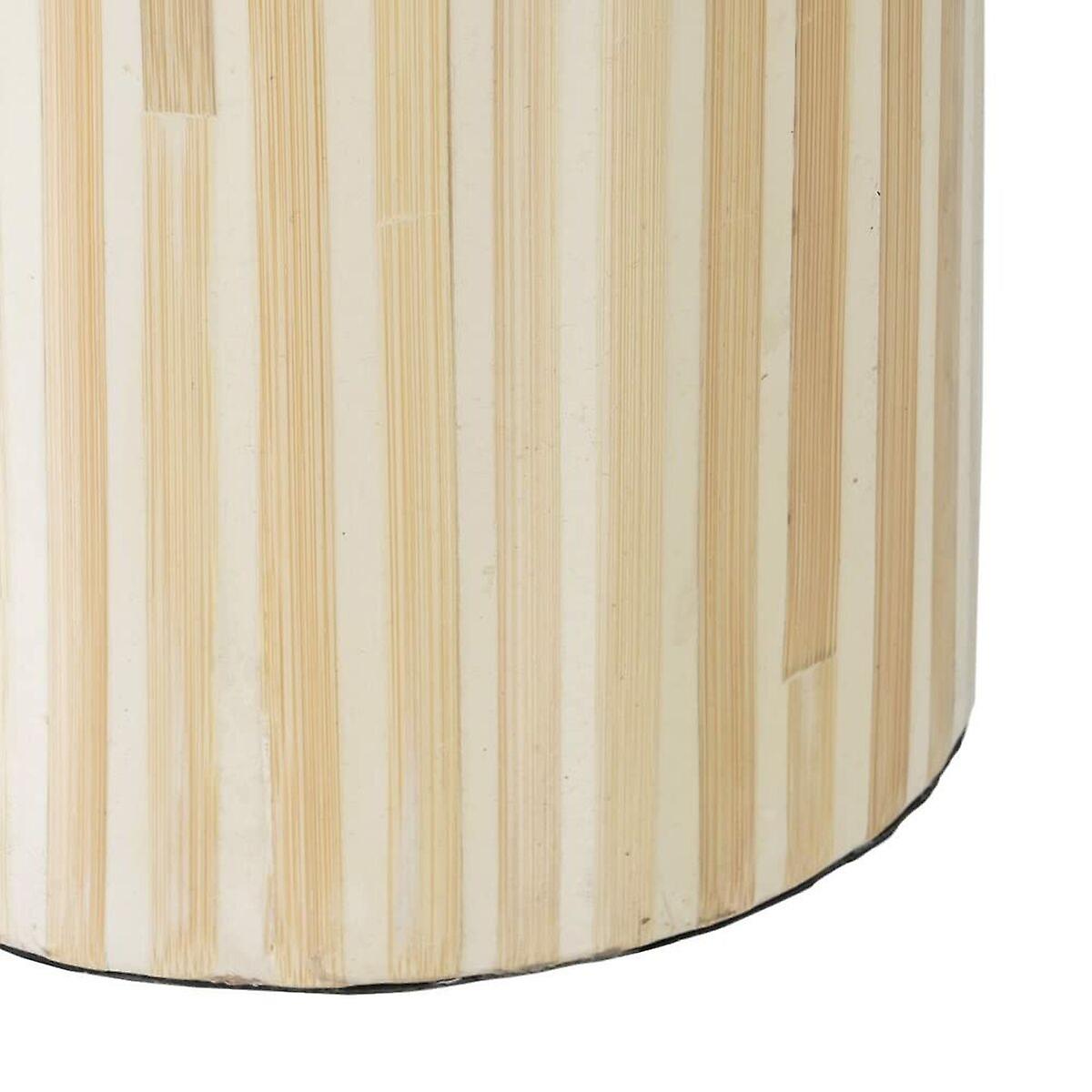 Umbrella stand Beige Bamboo 20 x 20 x 57 cm MDF Wood