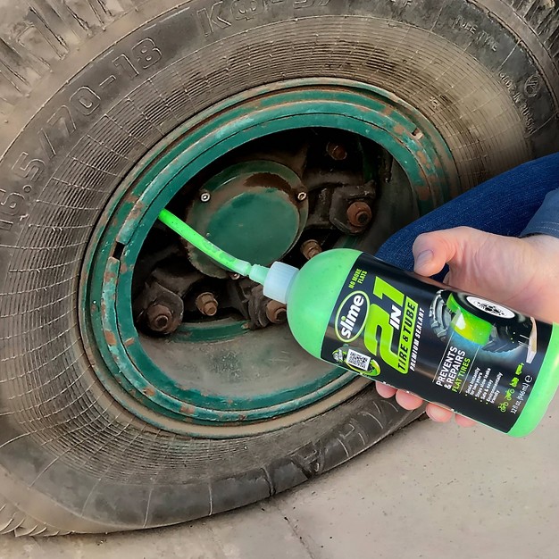 Slime 32oz 2 in 1 Tire And Tube Sealant