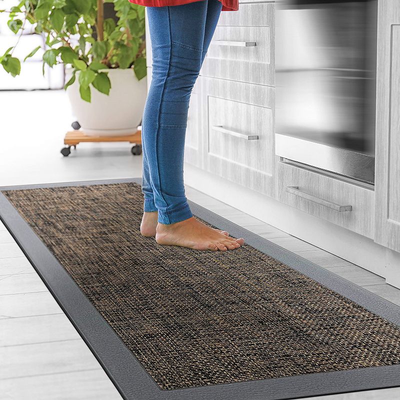 World Rug Gallery Textline Anti-Fatigue Mat