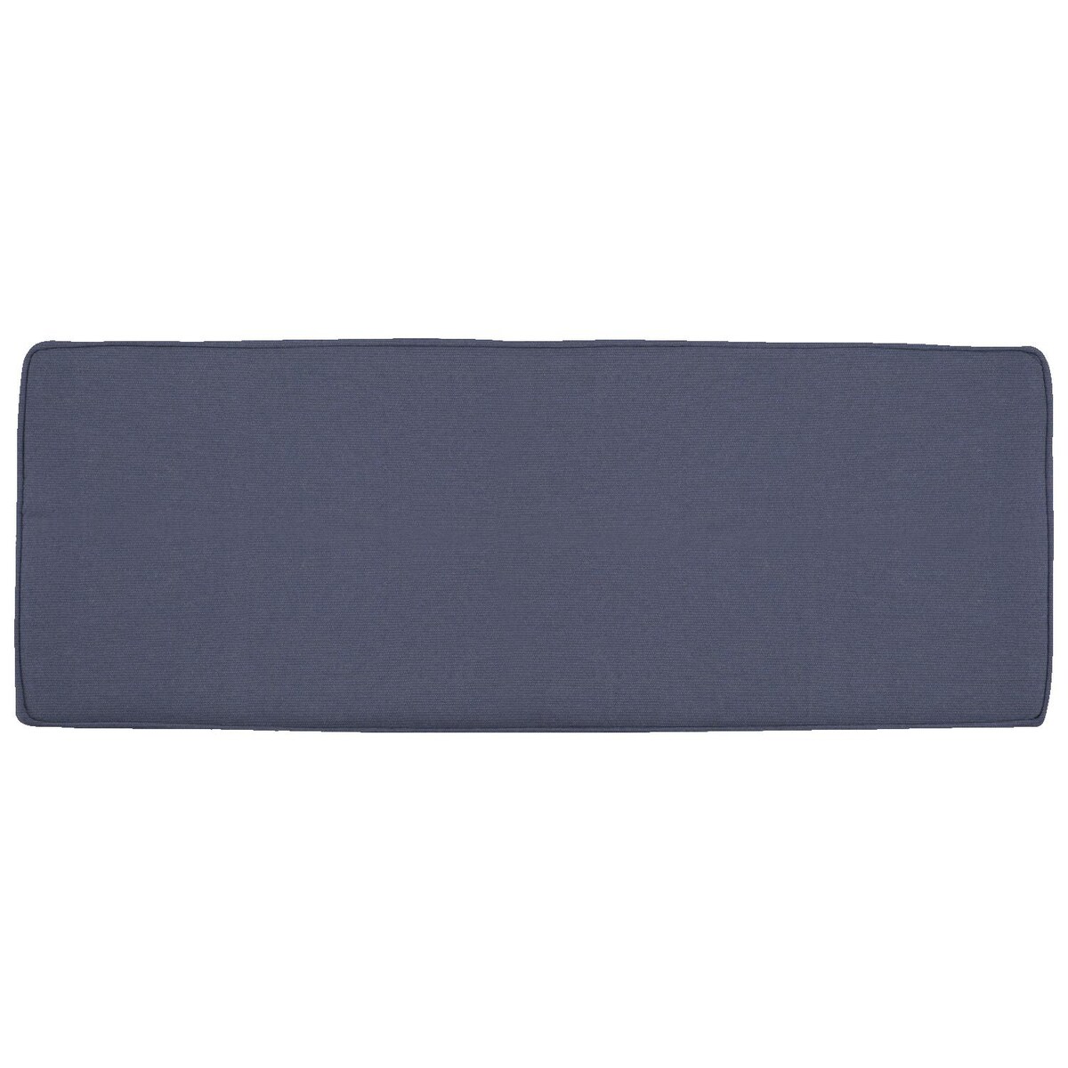 Sunbrella Spectrum Indigo Large Outdoor Replacement Bench Cushion W/ Piping By Signature