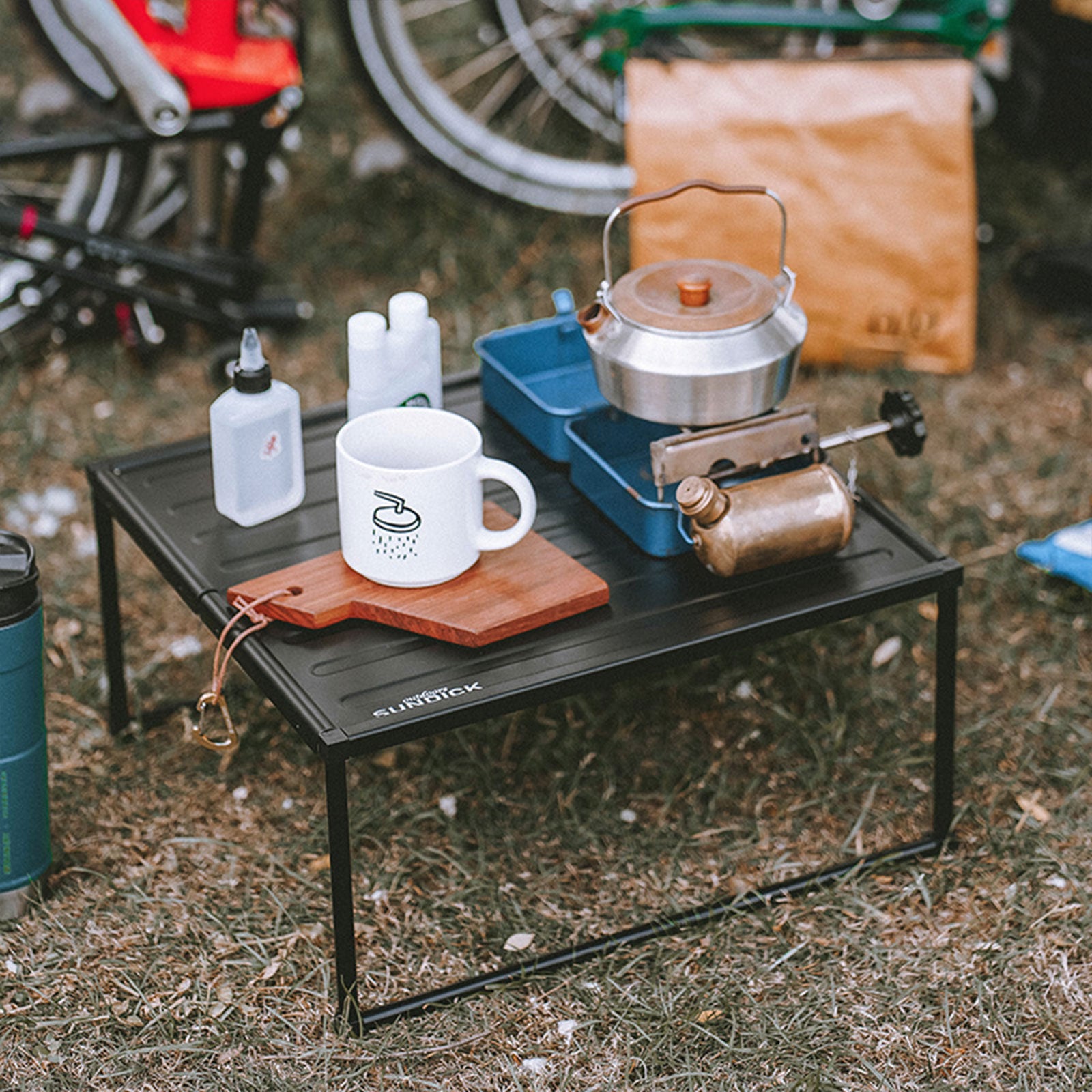 Lightweight Folding Picnic Table - Detachable Outdoor Supplies for Picnic Party