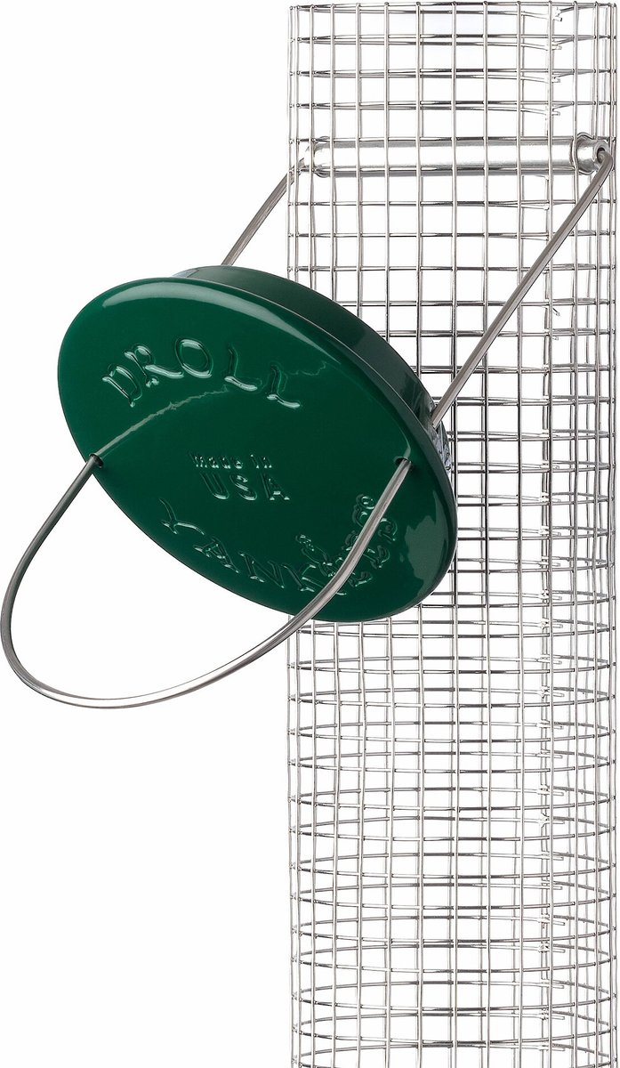 Droll Yankees New Generation Metal Peanut Bird Feeder， 13-in