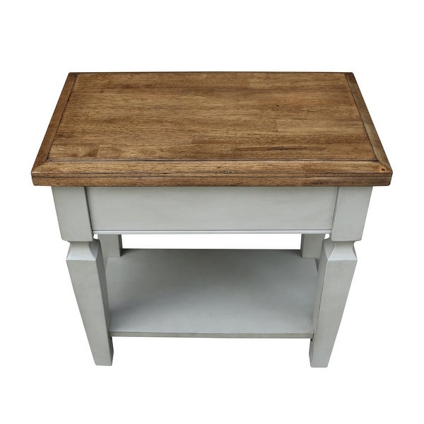 Solid Wood Vista Side Table