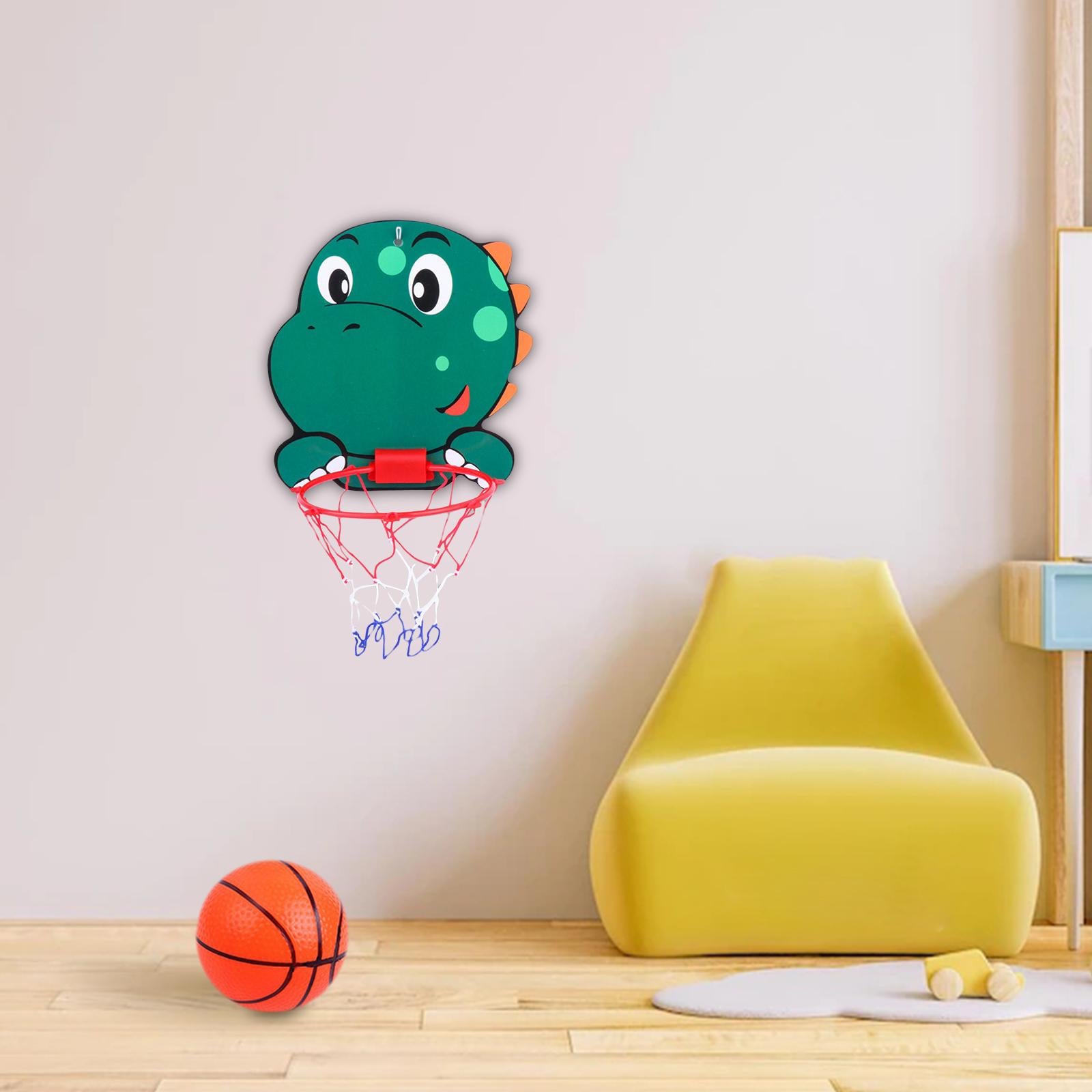 Cartoon Creative Animals Basketball Stand，Sport Toys，Kids Basketball Hoop for Adults Kids Toddler Children Birthday Gifts Dinosaur