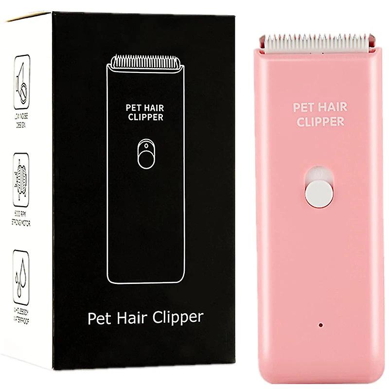 Cordless waterproof cat and dog hair trimmer