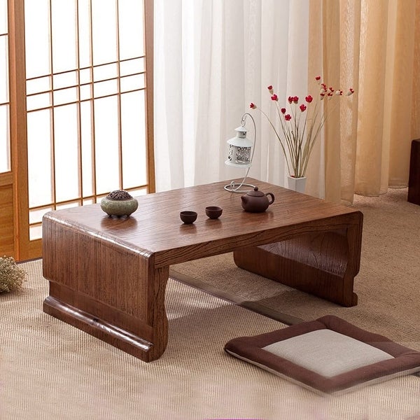 Guqin Table Solid Wood Coffee Table Living Room Coffee Table Tea Room Tea Table - as picture