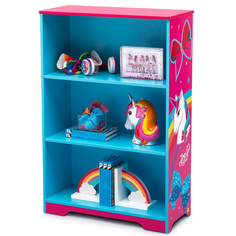 Nickelodeon JoJo Siwa Deluxe 3-Shelf Bookcase by Delta Children