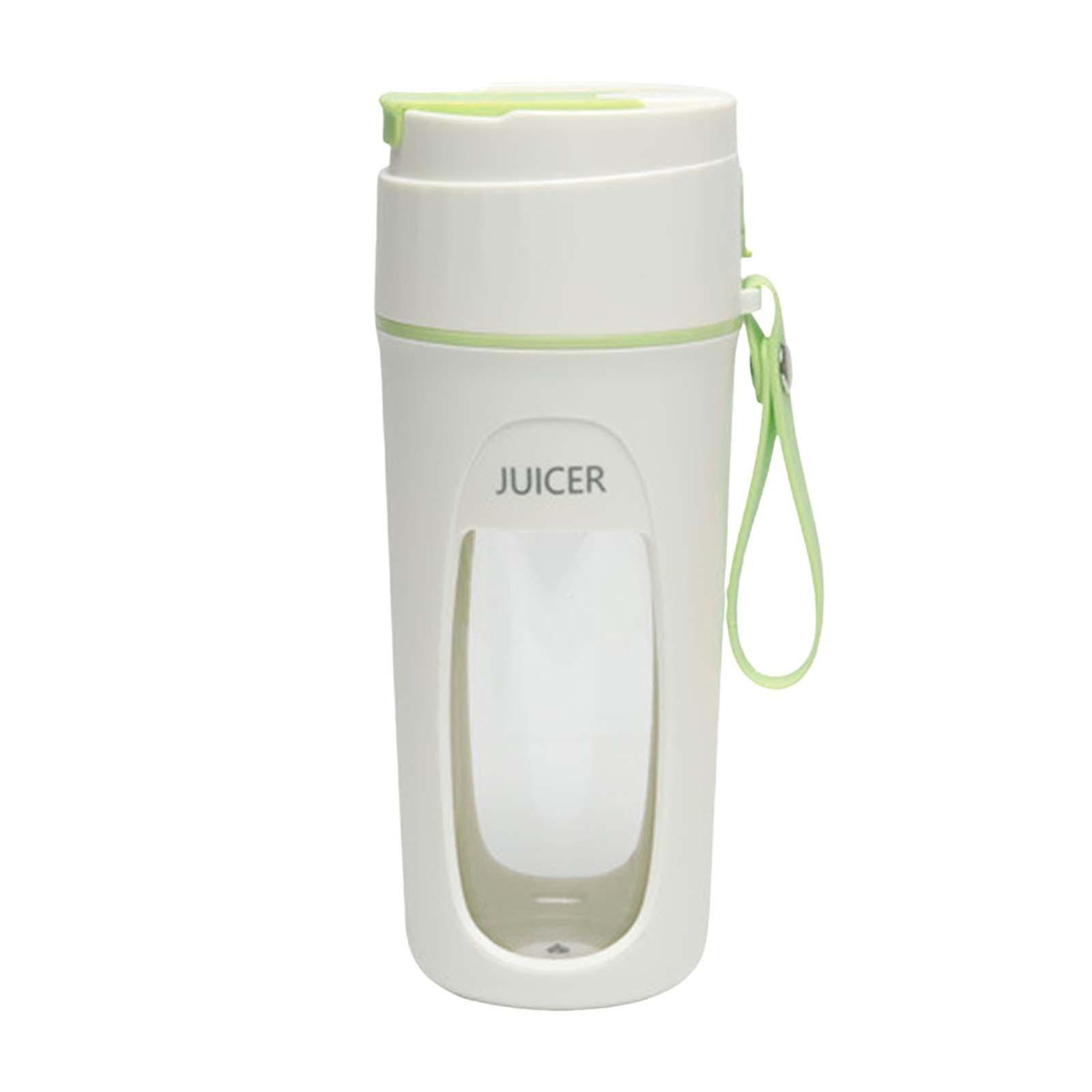 Electric Juicer Cup 340 Ml Shakes Juicer Cup For Mixing Watermelon Smoothies Green