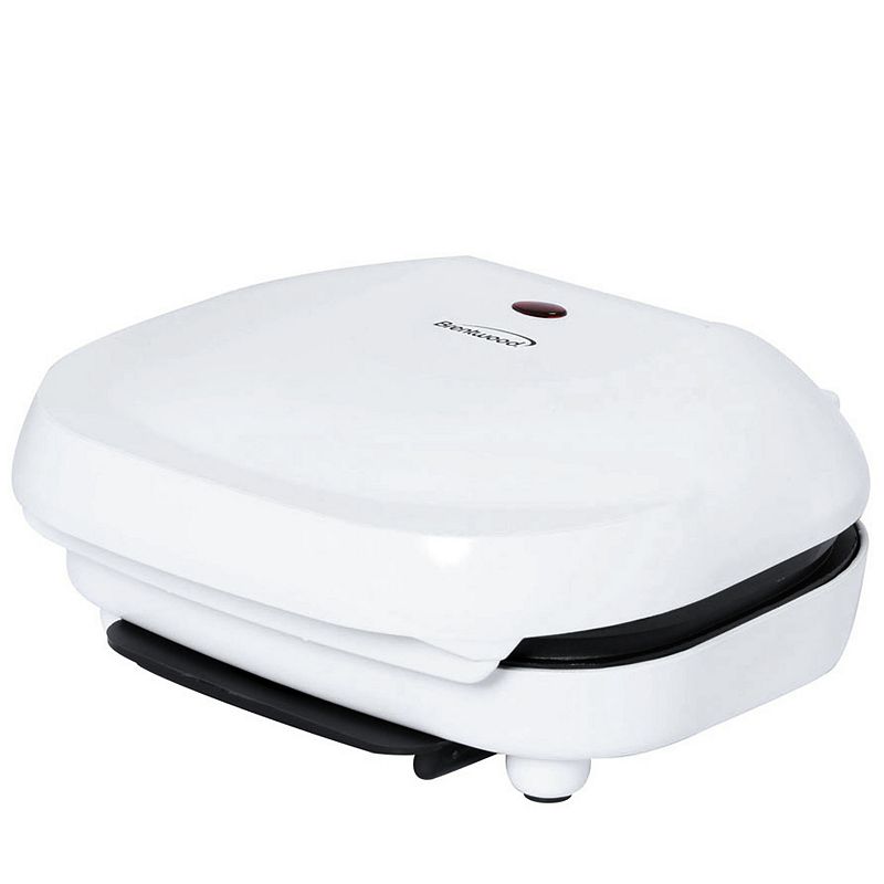 Brentwood Electric Contact Grill 2 Slice Capacity - White