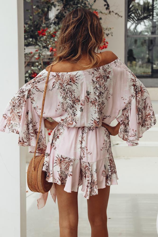 Lonely For You Only Romper Pink