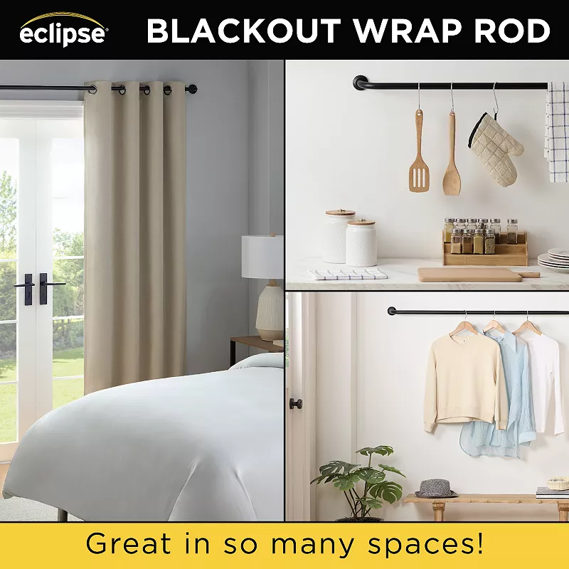 eclipse 1 Wrap Curtain Rod