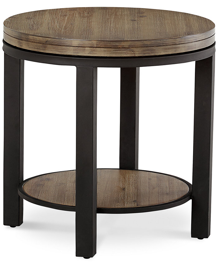 Furniture Canyon Round End Table