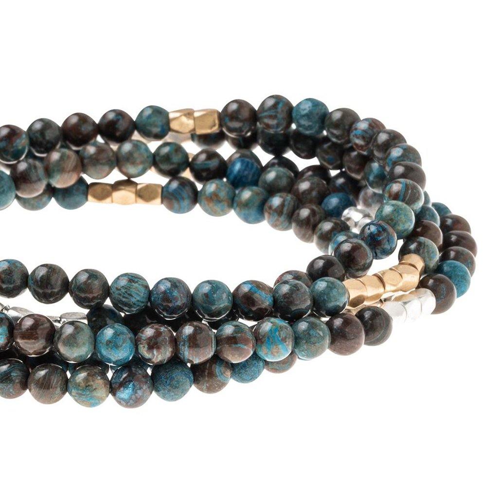 Scout Curated Wears  Blue Sky Jasper Stone Wrap - Stone of Empowerment