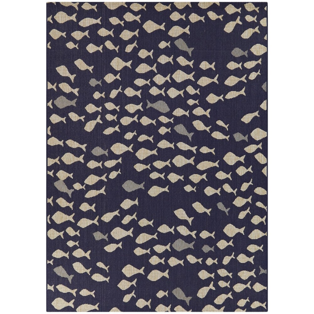 Holbrook Coastal Fish Area Rug