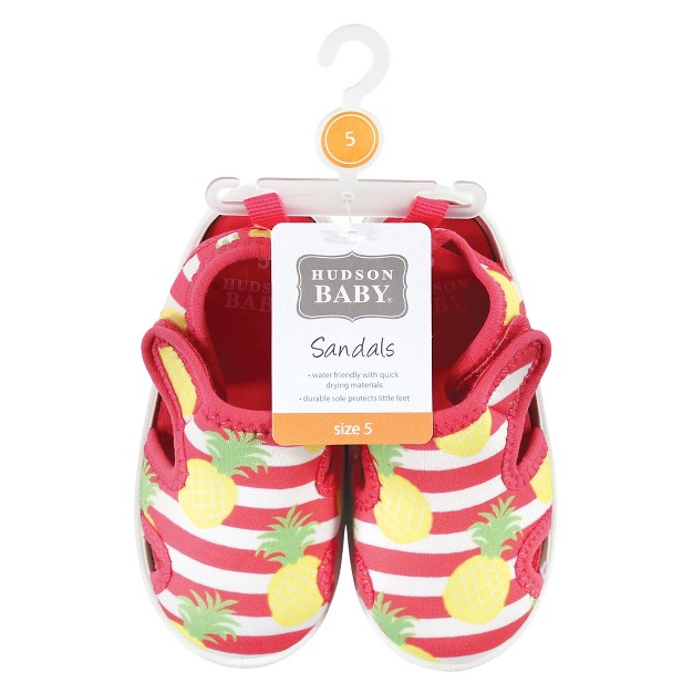 Hudson Baby Infant Toddler And Kids Girl Sandal And Water Shoe Pineapple