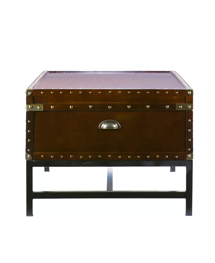 Southern Enterprises Voyager Storage Cocktail Table