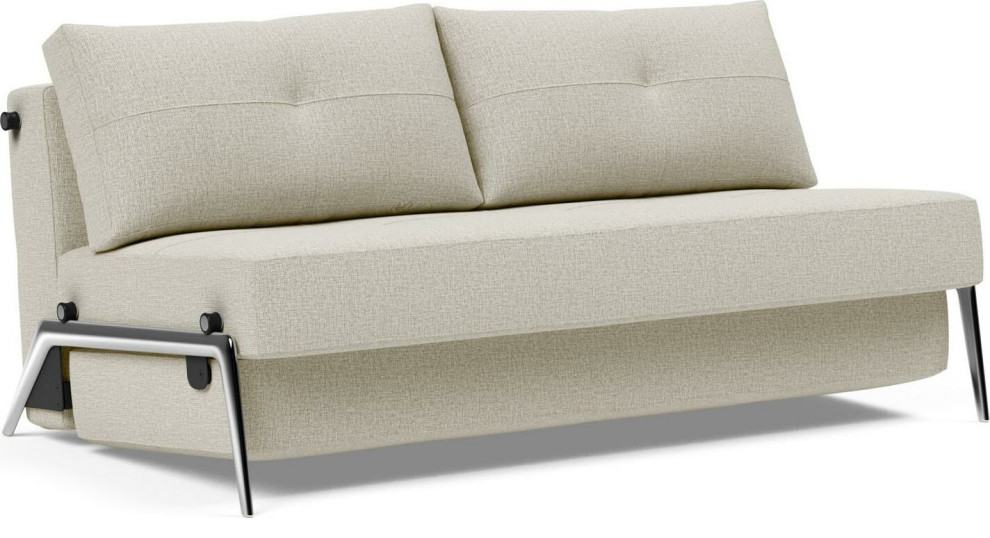 Cubed Aluminum Sofa Bed   Midcentury   Sleeper Sofas   by HedgeApple  Houzz